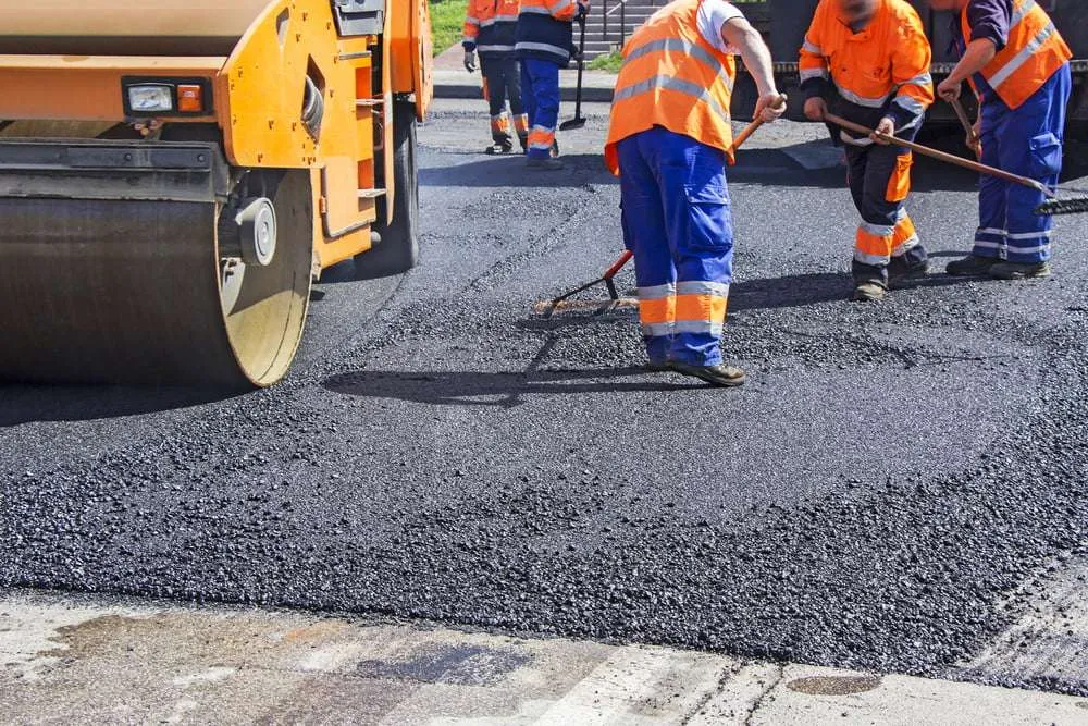 Asphalt paving project by Bama Georgia Paving in Talladega, AL