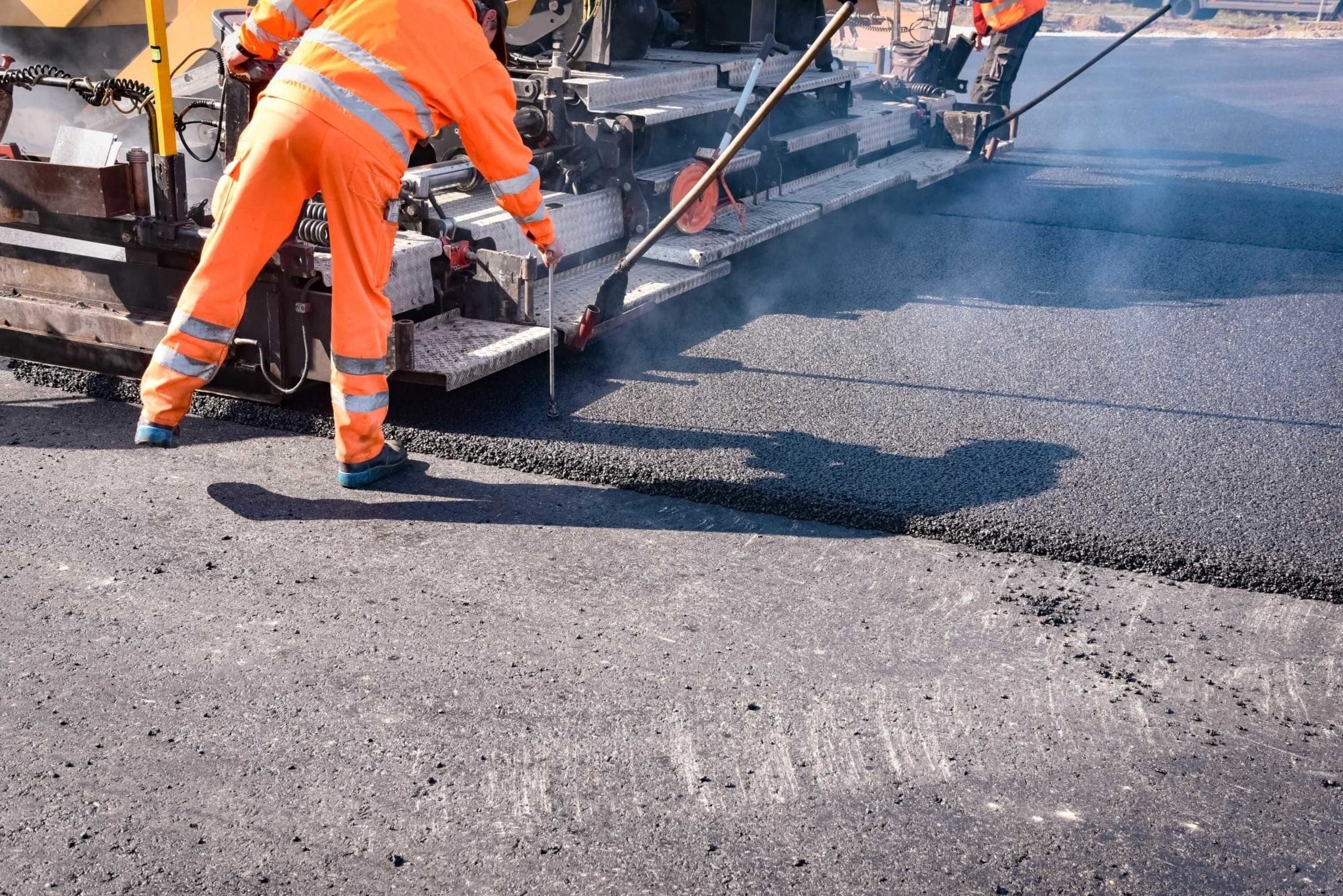 Asphalt paving project by Bama Georgia Paving in Talladega, AL