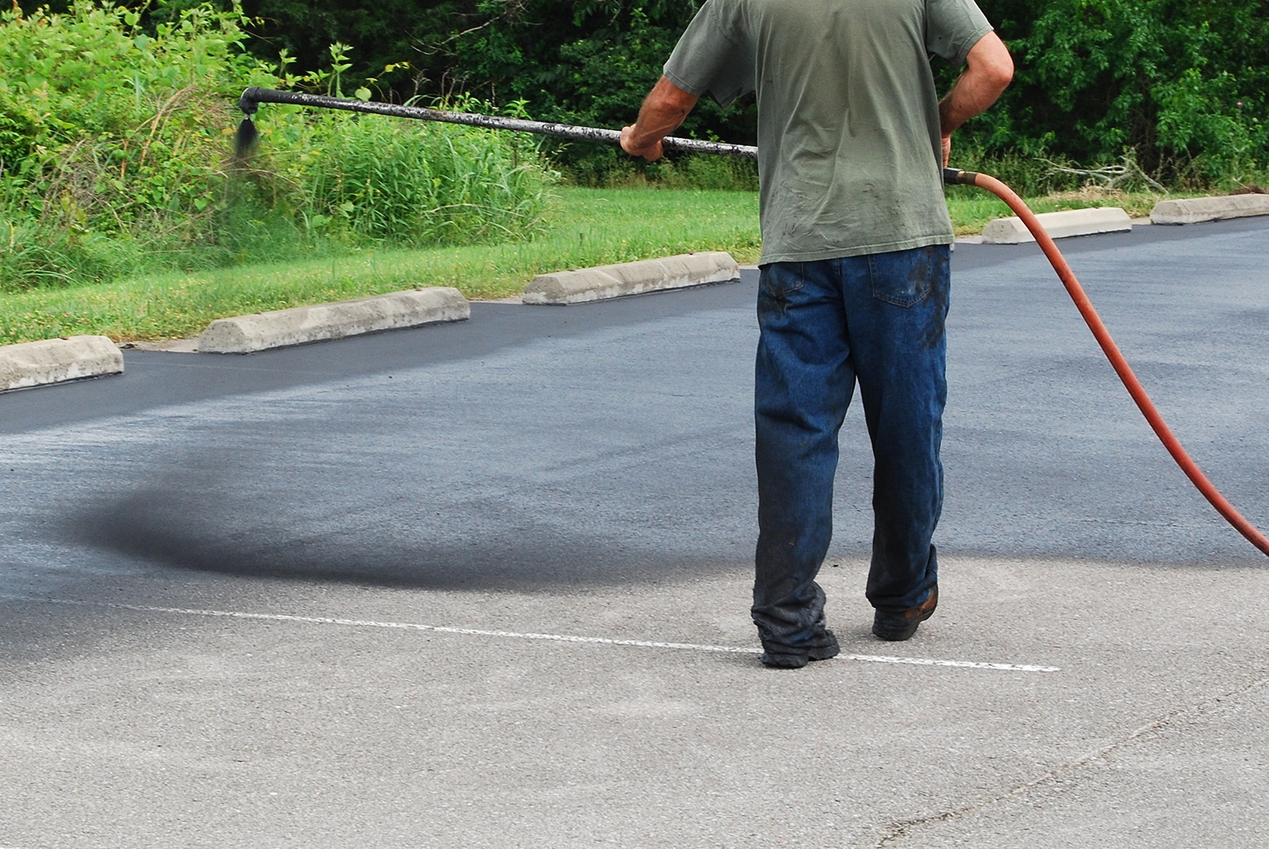 Asphalt paving project by Bama Georgia Paving in Talladega, AL