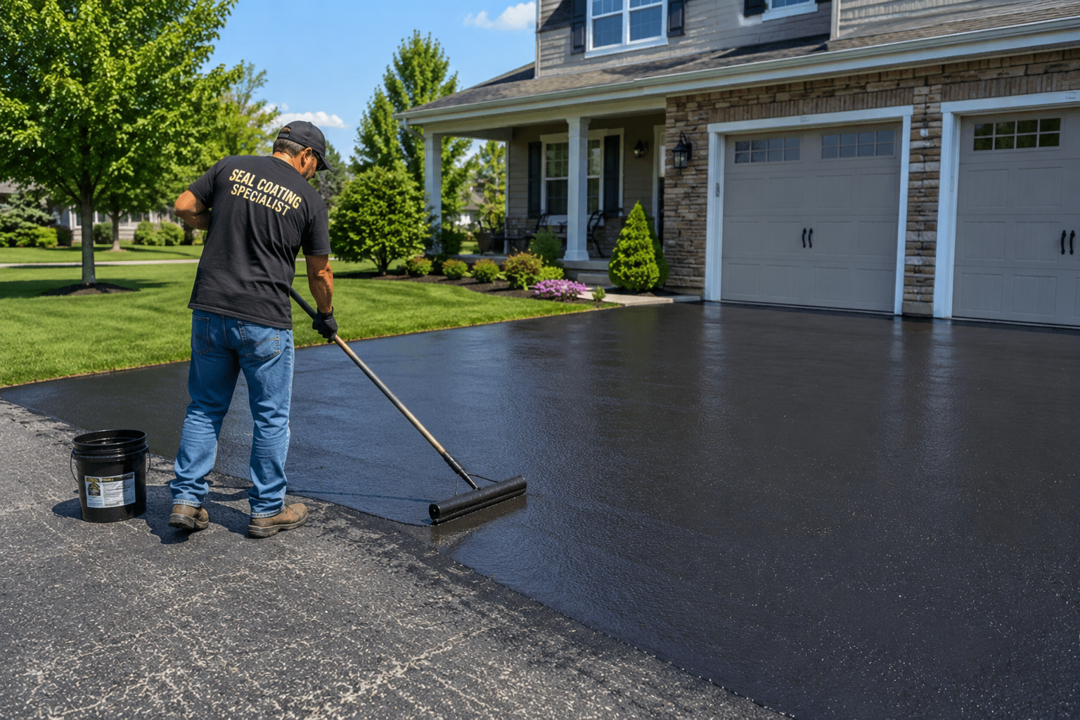 Asphalt paving project by Bama Georgia Paving in Talladega, AL