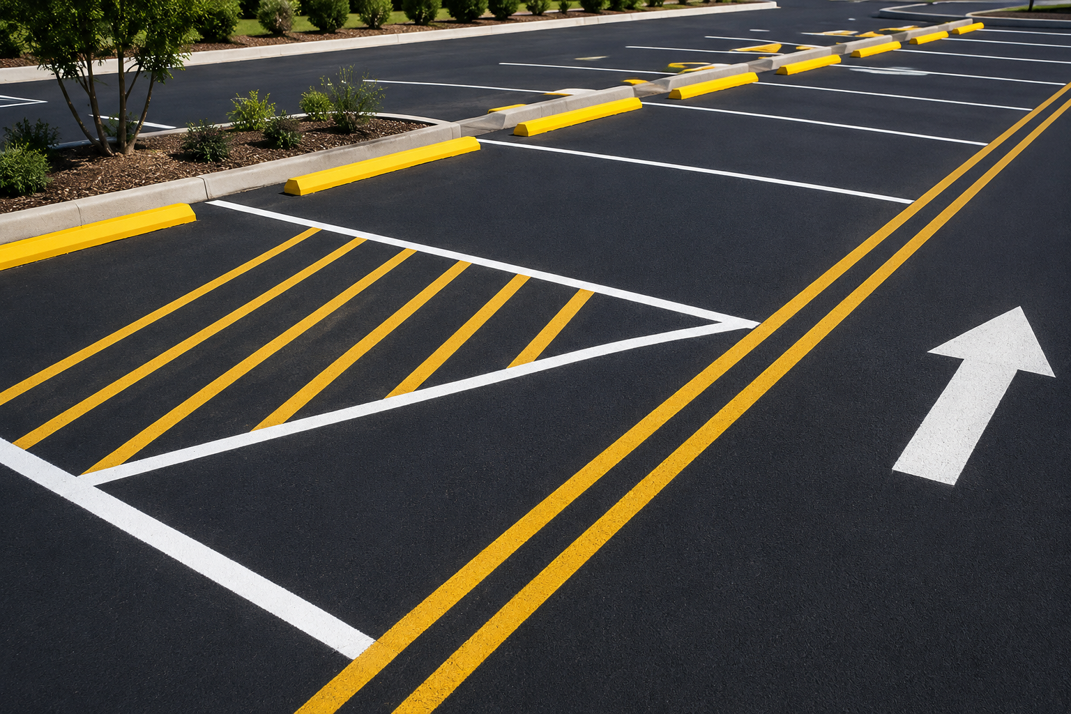 Asphalt paving project by Bama Georgia Paving in Talladega, AL